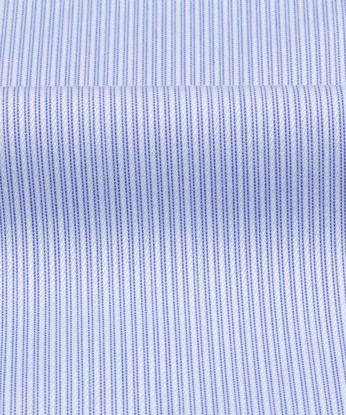 TOKYO SHIRTS（トウキョウシャツ）の「静電気防止 形態安定ノーアイロン レギュラー 長袖ビジネスワイシャツ（ビジネスシャツ・メンズ・ブルー・首回り39cm-裄丈84cm/首回り37cm-裄丈84cm/首回り43cm-裄丈86cm/首回り42cm-裄丈86cm/首回り41cm-裄丈86cm/首回り41cm-裄丈82cm/首回り39cm-裄丈80cm/首回り43cm-裄丈82cm/首回り37cm-裄丈80cm/首回り42cm-裄丈82cm）」の4枚目の写真