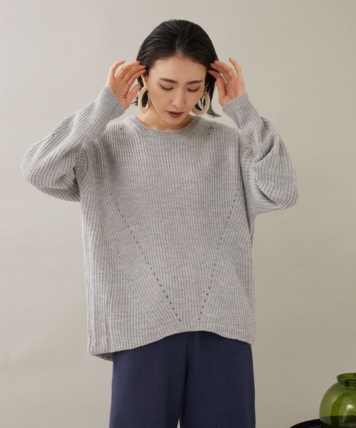 KATHARINE ROSS（キャサリンロス）の「【KATHARINE ROSS】畦編み