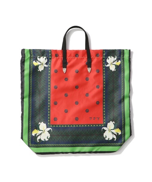 TOGA VIRILIS(トーガ ビリリース)の「TOGA Print tote bag トーガ トートバッグ(トートバッグ・メンズ・ネイビー/レッド・FREE)」の12枚目の写真