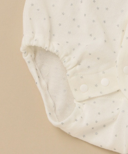 Sophie la girafe（ソフィーラジラフ）の「スターダストボディスーツ【日本製】（肌着・キッズ・オフホワイト・80ｃｍ/70cm/60cm）」の7枚目の写真