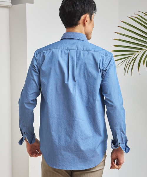 Johnbull デニムクロップドシャツ Mサイズ SOLDOUT】Johnbull ジョンブル レディース ライトデニム
