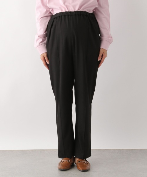 LEPSIM（レプシィム）の「マタニティ／ハタラク7DAYSストレートパンツ　172680（マタニティウェア/グッズ・レディース・イエロー/ブルー/ブラック・FREE）」の14枚目の写真