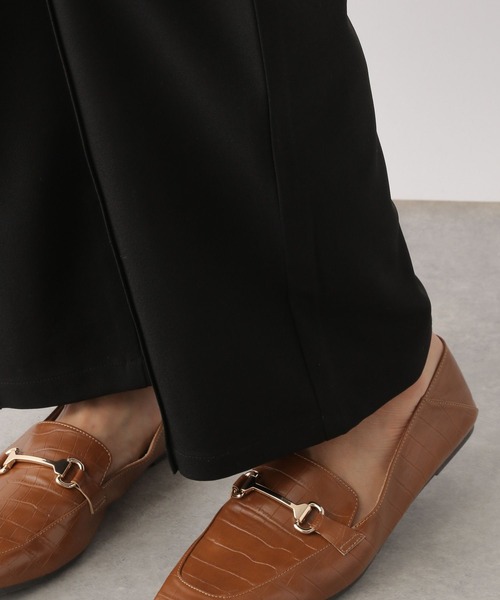 LEPSIM（レプシィム）の「マタニティ／ハタラク7DAYSストレートパンツ　172680（マタニティウェア/グッズ・レディース・イエロー/ブルー/ブラック・FREE）」の13枚目の写真