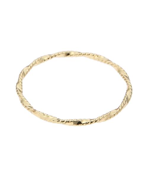 ehka sopo（エヘカソポ）の「クリアリングセット（ピアス（両耳用）・レディース・ブラウン/パープル・ﾌﾘ-）」の5枚目の写真