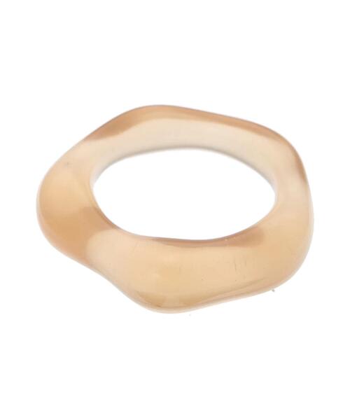 ehka sopo（エヘカソポ）の「クリアリングセット（ピアス（両耳用）・レディース・ブラウン/パープル・ﾌﾘ-）」の4枚目の写真