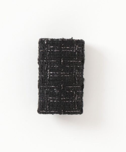 LOWRYS FARM（ローリーズファーム）の「ジャガードヘアカフ　195759（バレッタ/ヘアクリップ・レディース・ダークブラウン/ブラウン/アイボリー/ホワイト/ブラック・FREE）」の2枚目の写真