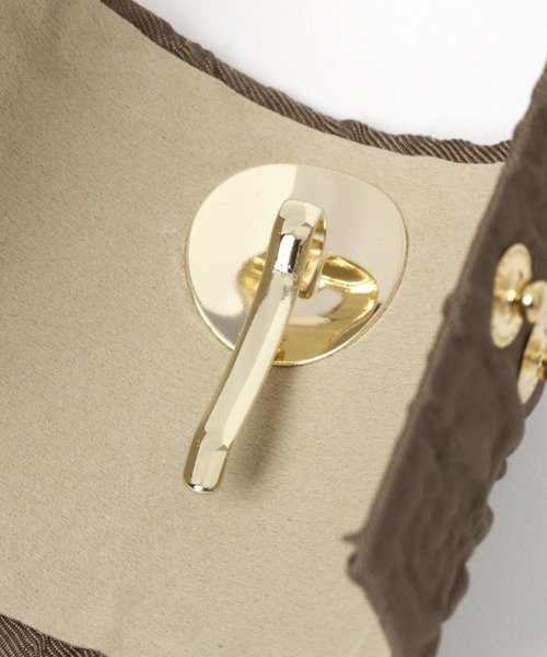 LOWRYS FARM（ローリーズファーム）の「ジャガードヘアカフ　195759（バレッタ/ヘアクリップ・レディース・ダークブラウン/ブラウン/アイボリー/ホワイト/ブラック・FREE）」の11枚目の写真