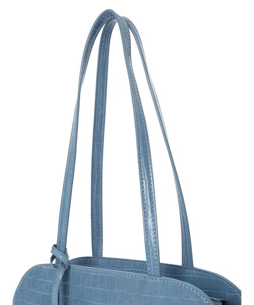 Green　Parks（グリーンパークス）の「OTO.HA.ワイドボストンバッグ（ボストンバッグ・レディース・ブラック/ホワイト/グリーン/ブルー・FREE）」の7枚目の写真