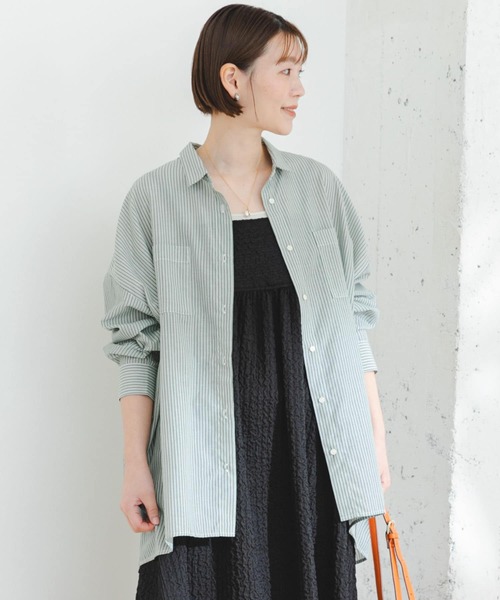 エフバイロッソ　25SS 新品　UR TECH イージーリネン　オーバーシャツ F by ROSSO（エフバイロッソ）の「『UR TECH Smart Linen Touch