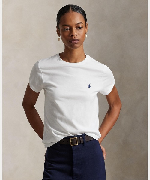 POLO RALPH LAUREN コットン ジャージー クルーネック Tシャツ POLO RALPH LAUREN（ポロ ラルフ ローレン）の「コットン ジャージー