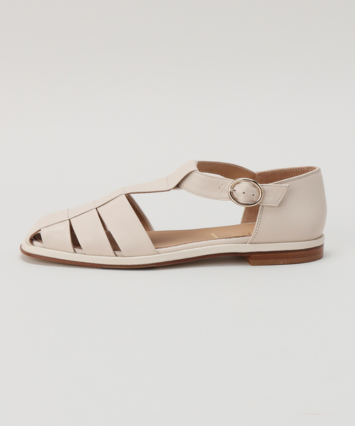 PASCUCCI（パスクッチ）の「【PASCUCCI/パスクッチ】 グルカフラット（その他シューズ・レディース・ブラック/ベージュ・36/37/38）」の3枚目の写真