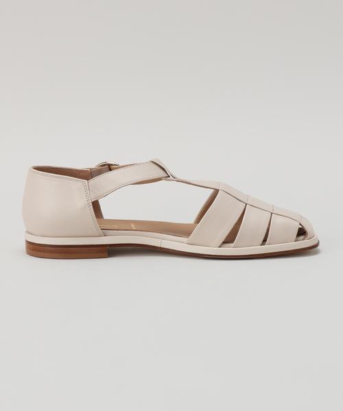 PASCUCCI（パスクッチ）の「【PASCUCCI/パスクッチ】 グルカフラット（その他シューズ・レディース・ブラック/ベージュ・36/37/38）」の5枚目の写真