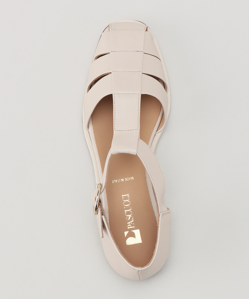 PASCUCCI（パスクッチ）の「【PASCUCCI/パスクッチ】 グルカフラット（その他シューズ・レディース・ブラック/ベージュ・36/37/38）」の7枚目の写真