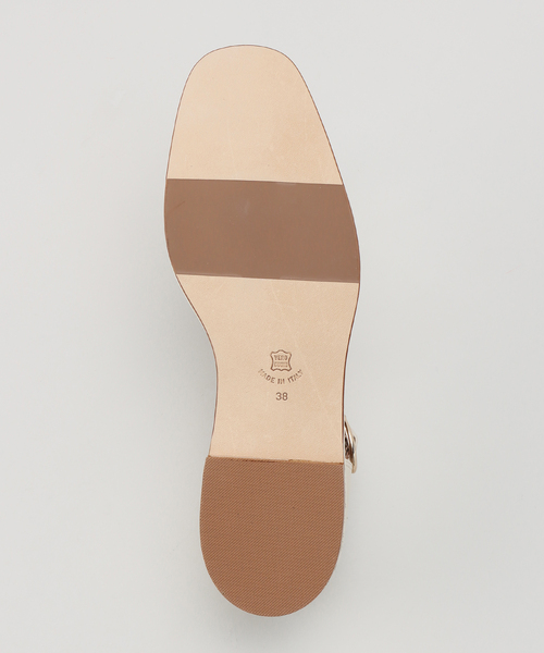 PASCUCCI（パスクッチ）の「【PASCUCCI/パスクッチ】 グルカフラット（その他シューズ・レディース・ブラック/ベージュ・36/37/38）」の8枚目の写真