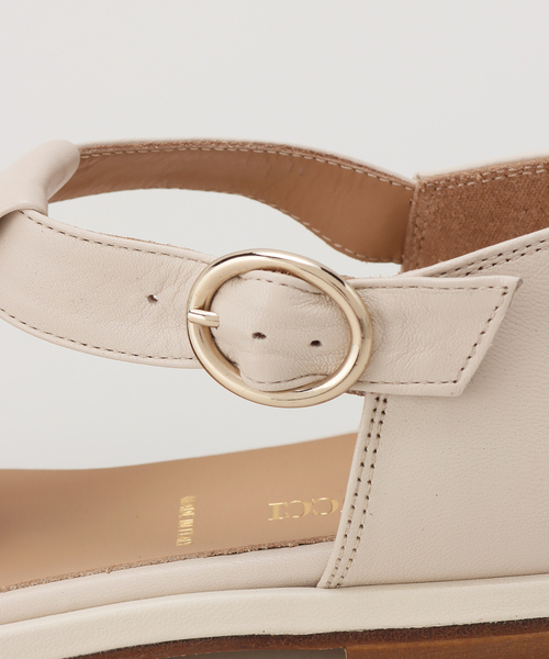 PASCUCCI（パスクッチ）の「【PASCUCCI/パスクッチ】 グルカフラット（その他シューズ・レディース・ブラック/ベージュ・36/37/38）」の9枚目の写真