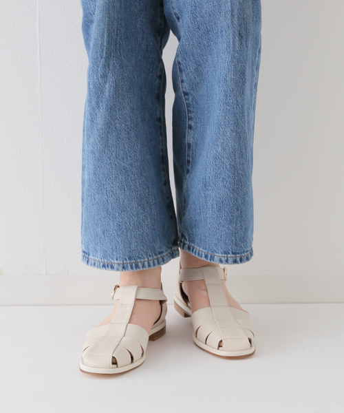 PASCUCCI（パスクッチ）の「【PASCUCCI/パスクッチ】 グルカフラット（その他シューズ・レディース・ブラック/ベージュ・36/37/38）」の13枚目の写真