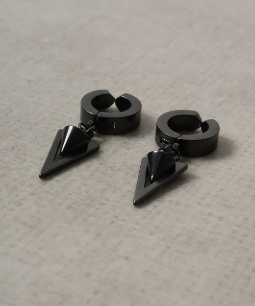 FUNALIVE（ファンアライブ）の「JON ステンレスデザインイヤーカフ 両耳２点セット（イヤーカフ・メンズ・ゴールド/シルバー系その他/ゴールド系その他/シルバー/シルバー系その他2/ブラック系その他/ブラック/ゴールド系その他2/ブラック系その他2・FREE）」の11枚目の写真