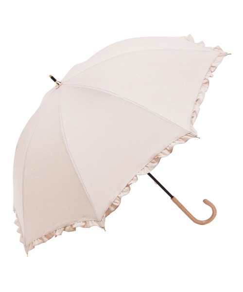 セール】【SETUP7】シャンブレーフリルショート 晴雨兼用 日傘 21412