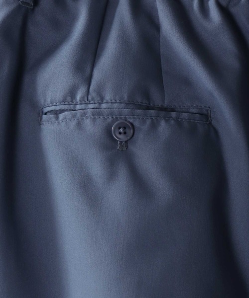 SITRY(シトリー)の「T/R wide tapered pants/ワイド テーパード パンツ(スラックス・メンズ・サックスブルー/カーキ/ブラック/グリーン/モカ/ベージュ・M/L/XL)」の11枚目の写真