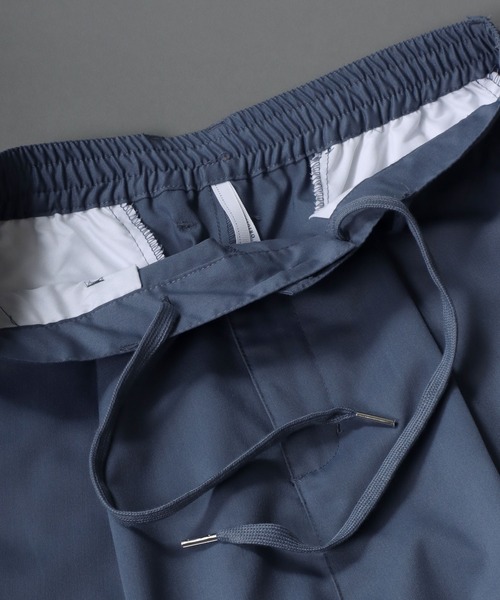 SITRY(シトリー)の「T/R wide tapered pants/ワイド テーパード パンツ(スラックス・メンズ・サックスブルー/カーキ/ブラック/グリーン/モカ/ベージュ・M/L/XL)」の12枚目の写真