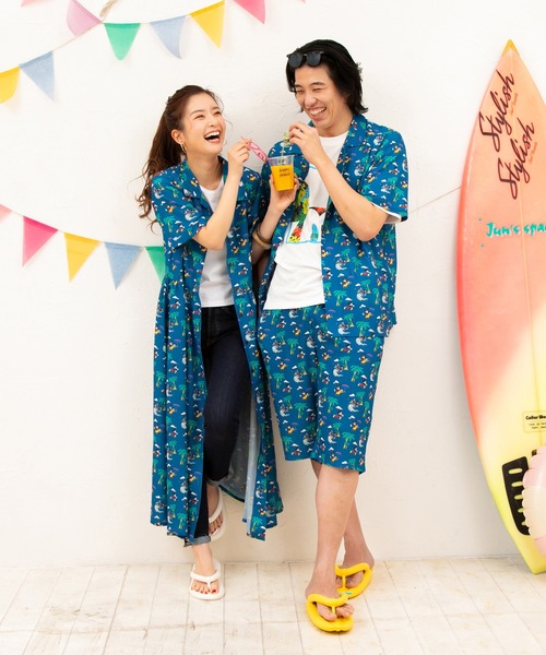 親子お揃い ディズニー リゾート柄ハーフパンツ 8267A (トップス別売