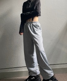 カジュアルハイウエストスウェットパンツ(春夏用)
