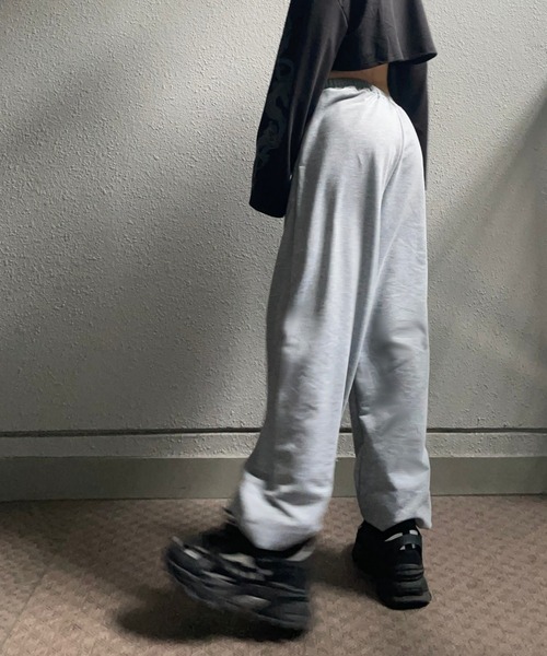 fiere(フィエール)の「カジュアルハイウエストスウェットパンツ(春夏用)(スウェットパンツ・レディース・グレー/ブラック・SMALL/MEDIUM/LARGE/X-LARGE)」の19枚目の写真