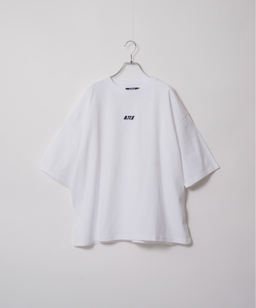 ans dotsloevner Tシャツカットソー ユニセックスアイテム】 D.TT.K LOGO OVERSIZE T-SHIRTS 刺繍 ロゴ