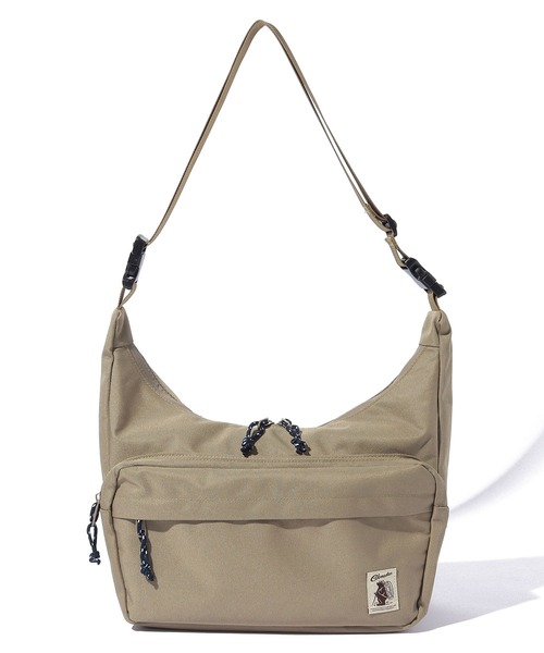 COBMASTER(コブマスター)の「【COBMASTER/コブマスター】MOONSHAKE SHOULDER BAG NT(ショルダーバッグ・メンズ・ベージュ/ブラック/カーキ・FREE)」の1枚目の写真