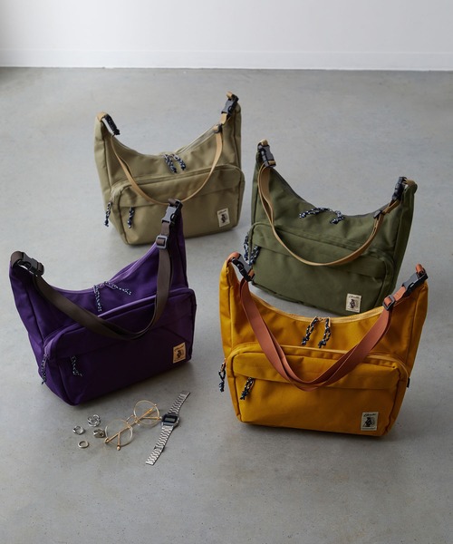 COBMASTER(コブマスター)の「【COBMASTER/コブマスター】MOONSHAKE SHOULDER BAG NT(ショルダーバッグ・メンズ・ベージュ/ブラック/カーキ・FREE)」の9枚目の写真