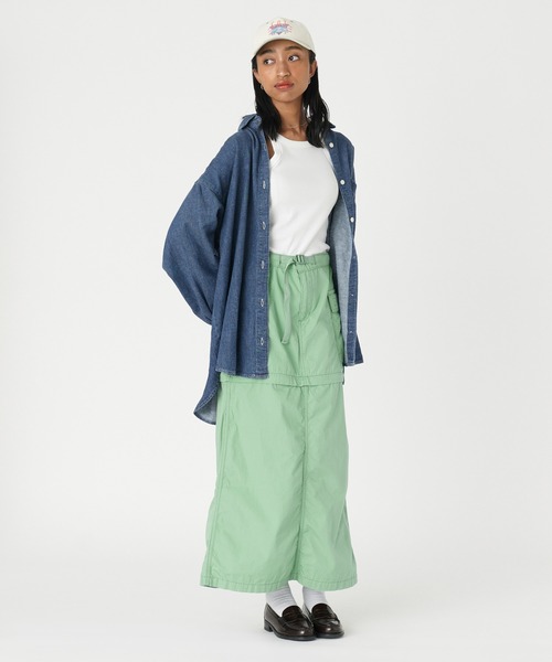 Levi's(リーバイス)の「Levi's/リーバイス コンバーチブル カーゴ スカート(スカート・レディース・グリーン・23inch/24inch/25inch/26inch/27inch/28inch)」の12枚目の写真