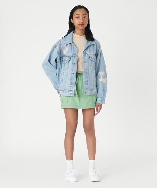 Levi's(リーバイス)の「Levi's/リーバイス コンバーチブル カーゴ スカート(スカート・レディース・グリーン・23inch/24inch/25inch/26inch/27inch/28inch)」の14枚目の写真