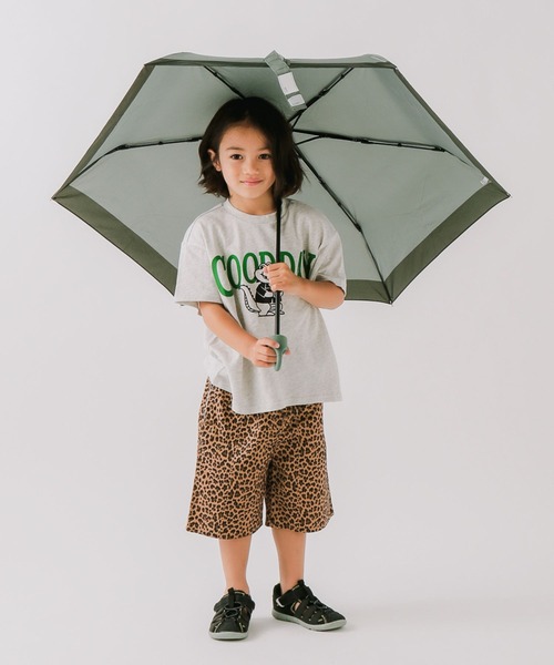 BAYFLOW（ベイフロー）の「[晴れ雨兼用UVカット機能付き]サンカットアンブレラ（KIDS）（長傘・キッズ・ブラック/アイボリー/カーキ/ライラック/ネイビー/ラベンダー/グリーン/ピンク・FREE）」の4枚目の写真