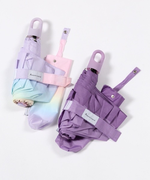 BAYFLOW（ベイフロー）の「[晴れ雨兼用UVカット機能付き]サンカットアンブレラ（KIDS）（長傘・キッズ・ブラック/アイボリー/カーキ/ライラック/ネイビー/ラベンダー/グリーン/ピンク・FREE）」の11枚目の写真