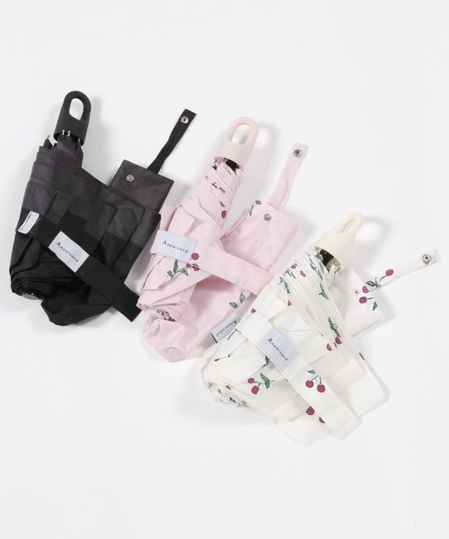 BAYFLOW（ベイフロー）の「[晴れ雨兼用UVカット機能付き]サンカットアンブレラ（KIDS）（長傘・キッズ・ブラック/アイボリー/カーキ/ライラック/ネイビー/ラベンダー/グリーン/ピンク・FREE）」の13枚目の写真