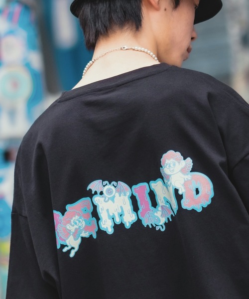 SIDEWAY STANCE（サイドウェイスタンス）の「【SIDEWAY STANCE】オリジナル グラフィック プリント スーパービッグ 半袖Tシャツ（Tシャツ/カットソー・メンズ・ホワイト系その他/ピンク/グリーン/ホワイト/イエロー/グリーン系その他/ブラック/グレー/ホワイト系その他2/グレー系その他/ピンク系その他/ホワイト系その他4/ブラック系その他/ホワイト系その他3/イエロー系その他・FREE）」の7枚目の写真