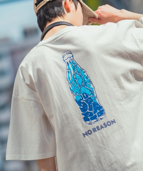 SIDEWAY STANCE（サイドウェイスタンス）の「【SIDEWAY STANCE】オリジナル グラフィック プリント スーパービッグ 半袖Tシャツ（Tシャツ/カットソー・メンズ・ホワイト系その他/ピンク/グリーン/ホワイト/イエロー/グリーン系その他/ブラック/グレー/ホワイト系その他2/グレー系その他/ピンク系その他/ホワイト系その他4/ブラック系その他/ホワイト系その他3/イエロー系その他・FREE）」の4枚目の写真