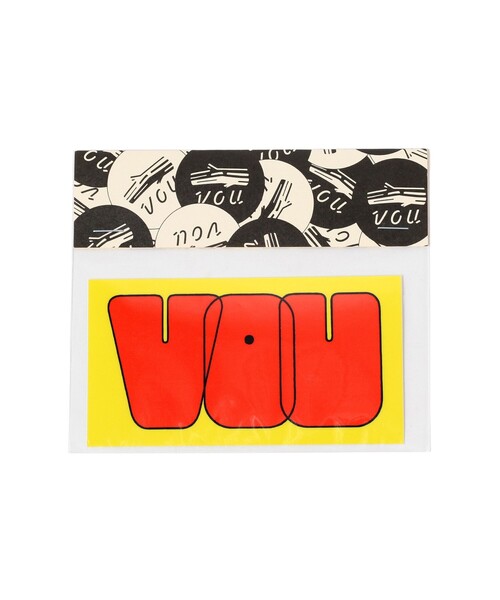 TOKYO CULTUART by BEAMS（トウキョウカルチャートバイビームス）の「VOU / THE CHOICE IS VOU ～棒 STICKERS～【350】（ステッカー/テープ・メンズ・その他4/その他/その他1/その他2/その他3・ONE SIZE）」の2枚目の写真