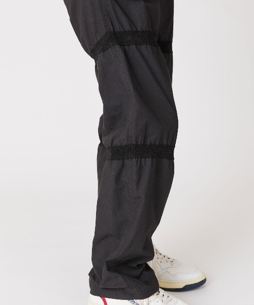 THE SHINZONE(ザ シンゾーン)の「LACE SWITCHING PANTS(その他パンツ・レディース・ブラック/ブルー・34/36)」の5枚目の写真