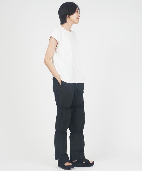 THE SHINZONE(ザ シンゾーン)の「LACE SWITCHING PANTS(その他パンツ・レディース・ブラック/ブルー・34/36)」の7枚目の写真