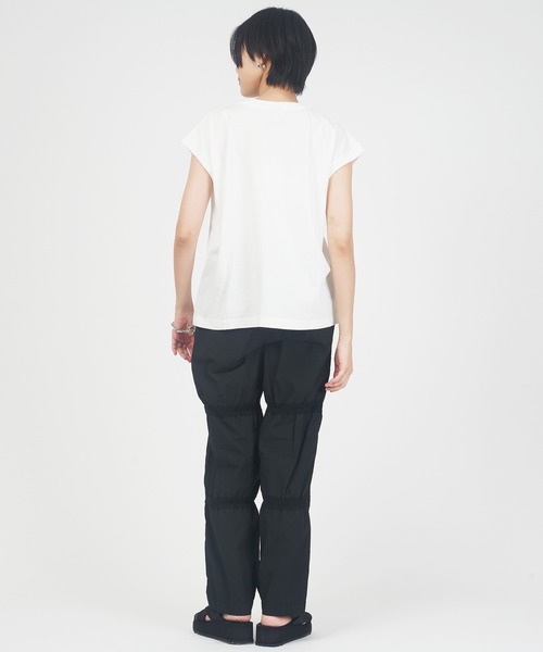 THE SHINZONE(ザ シンゾーン)の「LACE SWITCHING PANTS(その他パンツ・レディース・ブラック/ブルー・34/36)」の8枚目の写真