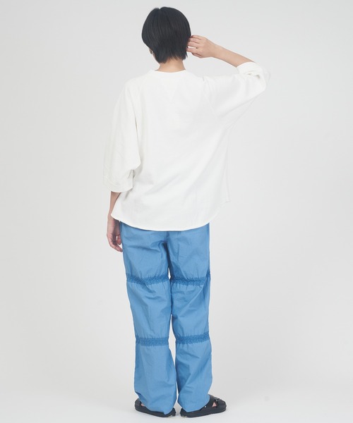 THE SHINZONE(ザ シンゾーン)の「LACE SWITCHING PANTS(その他パンツ・レディース・ブラック/ブルー・34/36)」の13枚目の写真