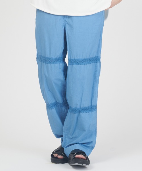 THE SHINZONE(ザ シンゾーン)の「LACE SWITCHING PANTS(その他パンツ・レディース・ブラック/ブルー・34/36)」の14枚目の写真
