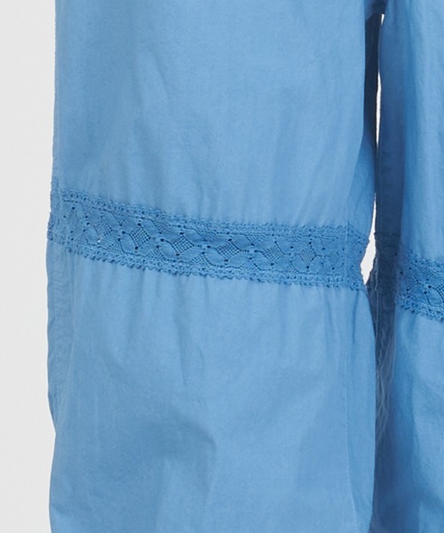 THE SHINZONE(ザ シンゾーン)の「LACE SWITCHING PANTS(その他パンツ・レディース・ブラック/ブルー・34/36)」の15枚目の写真
