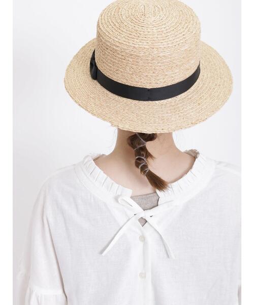 Samansa Mos2（サマンサ モスモス）の「前後2WAY切替えギャザー七分袖チュニック（チュニック・レディース・ブラック/オフホワイト/イエロー・F）」の5枚目の写真