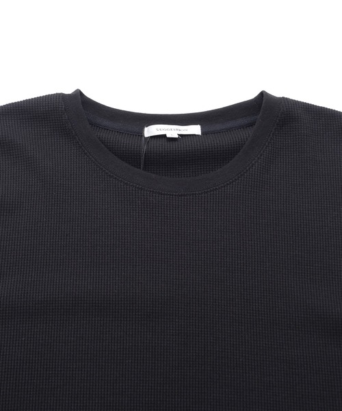 SILVER BULLET(シルバーバレット)の「『CavariA/キャバリア』ワッフルノースリーブ(Tシャツ/カットソー・メンズ・ホワイト/ブラック/ブラック系1/ホワイト系1・M/L)」の8枚目の写真