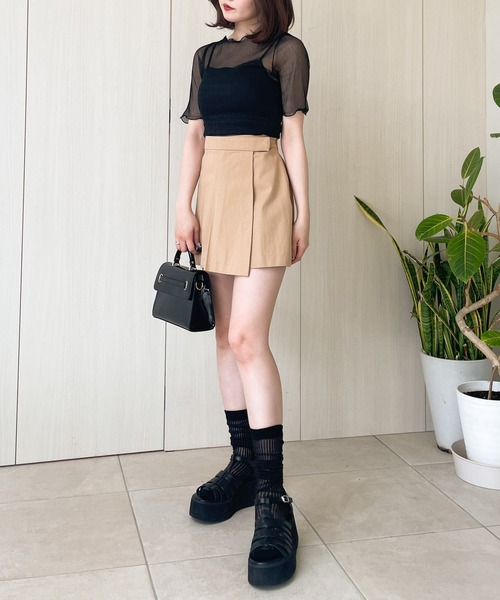 Heather（ヘザー）の「ラメシアーカットソー（半袖）　964230（Tシャツ/カットソー・レディース・ブラック/グレー/ピンク・FREE）」の9枚目の写真