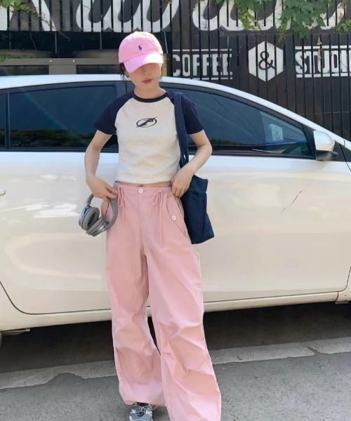 Vipoa（ヴィポア）の「Oval Logo raglan sleeve T-Shirt（Tシャツ/カットソー・レディース・ライトグレー・FREE）」の20枚目の写真