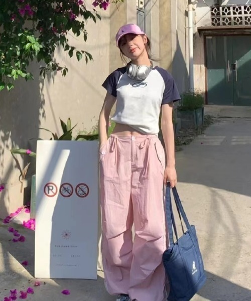 Vipoa（ヴィポア）の「Oval Logo raglan sleeve T-Shirt（Tシャツ/カットソー・レディース・ライトグレー・FREE）」の21枚目の写真