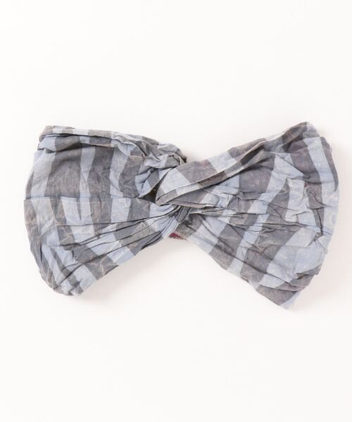 チャイハネ（チャイハネ）の「【チャイハネ】アニマリヘアバンド（ヘアバンド・レディース・ブラック/ブルー/ベージュ・FREE）」の2枚目の写真